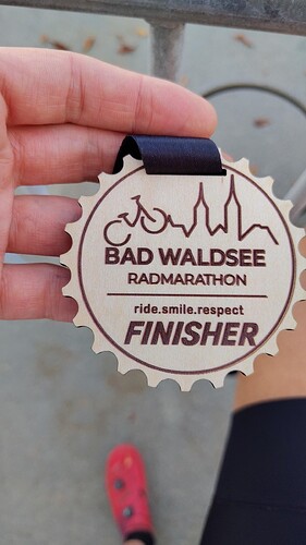 Holzmedaille