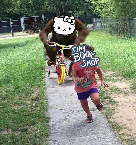 Girl Running From Orangutan 14092025120822