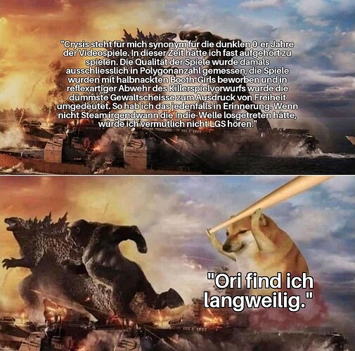 Cheems Chasing Kong And Godzilla 27012023153139