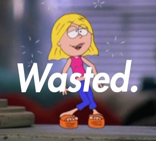 drunk lizzie mcguire GIF